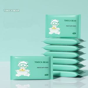 Toallitas de Limpieza Domésticas Extra Suaves y Ecológicas, No Tejidas, para Bebés, Marca OEM, para Uso en Manos, Boca y Nariz - Product Image 4