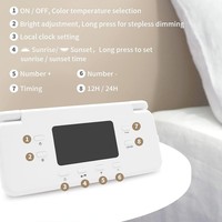 Lampe SAD GQ-L3 à luminosité réglable, 10000 Lux, lumière thérapeutique LED sans UV, lampe de jour portable pour troubles affectifs saisonniers