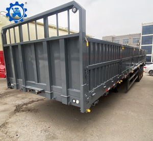 Semirremolque de Lona Lateral Desplegable de 40 Pies y 40T, Personalizado, de Eje Triple, Duradero, para Venta - Product Image 5