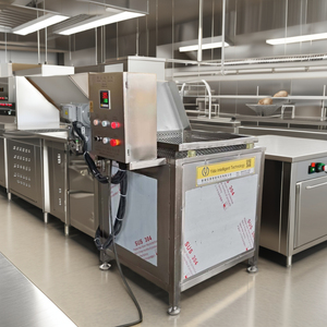 Friteuse électrique commerciale verticale en acier inoxydable, friteuse industrielle pour poulet, frites, snacks, transformation alimentaire - Product Image 3