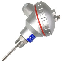 Thermocouple industriel en titane de 1200 degrés, type K, thermocouple à vis RTD, capteur Pt100