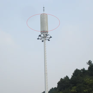 Antena GSM de Telecomunicaciones Monopolar para Torre de Telefonía Celular - Product Image 1