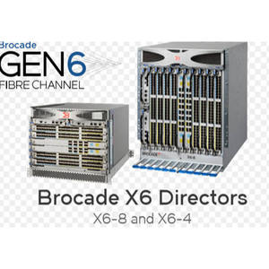 Commutateur de fibre optique de directeur de X6-4 Brocade de haute qualité avec 48 ports fonctions VLAN et SNMP taux de transmission de 1000Mbps - Product Image 5