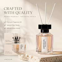 Diffuseur de parfum d'ambiance haut de gamme 120 ml aux senteurs Vanille Noire, Bois de Santal et Azure – OEM, Marque Privée, Arôme Personnalisé, Cadeau