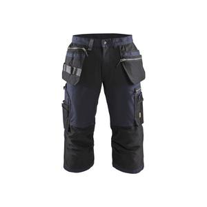 BLAKLADER - 159713438699C50 Pantalones piratas elásticos Azul marino oscuro/Negro-PANTALONES DE TRABAJO EAN 7330509803035 PANTALONES DE TRABAJO DE CARGA - Product Image 1
