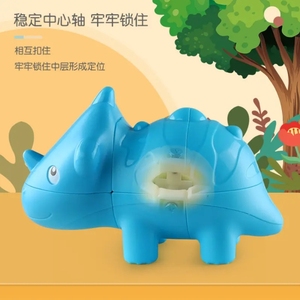 ขายร้อนปริศนา Cube การ์ตูนที่กําหนดเอง 3d Triceratops ไดโนเสาร์เมจิก Cube การศึกษาของเล่น - Product Image 2