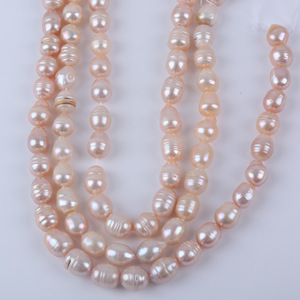 Perlas Naturales Sueltas Semiterminadas de Agua Dulce Blancas de 10-11 mm, Forma de Arroz, para Joyería Hecha a Mano, Cuentas para Hacer Bisutería, Venta al por Mayor - Product Image 4