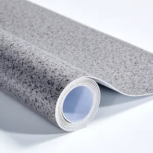 卷装油毡海绵地板易于安装印刷聚氯乙烯乙烯基地毯地板