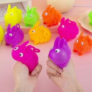 Pompones de Conejito Brillantes y Coloridos Personalizados, Juguete Antiestrés de Peluche para Niños, Juguetes Mochi - Product Image 4