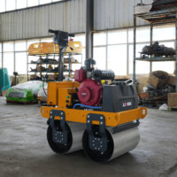 Compacteur routier, mini-compacteur routier, machine compacteuse routière, mini-compacteur manuel, compacteur routier à double tambour