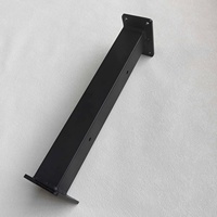 Supports de montage métalliques robustes personnalisés en acier, aluminium et acier inoxydable, revêtus par poudre