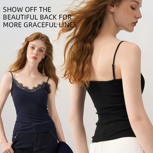 Custom Ladies Vests <strong>Camisole</strong> with <strong>Bra</strong> Personal Design Women's Tank <strong>Top</strong> Women's Knitted <strong>Camisole</strong> Pajamas Blank Tank <strong>Top</strong> Women - Product Image 4