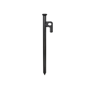 Estaca Metálica Minimalista con Gancho para Uso en Exteriores, Accesorio de Bar Reutilizable - Product Image 1