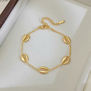 Wholesale Fashion Stainless Steel 18K Gold Plated Flower Cherry Cute <strong>Charm</strong> Jewelry Femme Bracelets <strong>Bangles</strong> - Product Image 5