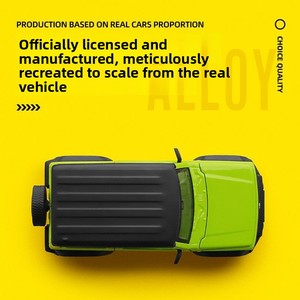Coche <span class=keywords><strong>de</strong></span> Juguete Todoterreno <span class=keywords><strong>de</strong></span> Metal Fundido a Presión CCA, Escala 1:32, Modelo Ensamblado, <span class=keywords><strong>para</strong></span> Mayores <span class=keywords><strong>de</strong></span> 14 Años - Product Image 2