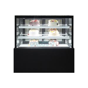 Réfrigérateur de présentation de gâteaux commercial, prix d'usine, porte coulissante en verre rectangulaire, réfrigérateur de boulangerie sucrée - Product Image 2