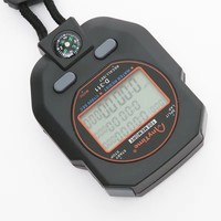 Chronomètre sportif professionnel personnalisé avec logo, compte à rebours, étanche, multifonctionnel, 100 mémoires, chronomètre numérique pour la boxe et la salle de sport