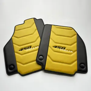 Luxury Car Floor Mats For 458 Speciale Italia Spider Speciale Challenge Left Right Hand Drive Interor Refitting