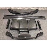 Kit carrosserie en fibre de carbone TIYPEOR pour pare-chocs avant, spoiler avant, jupes latérales, diffuseur arrière pour BMW F80 F82 2014-2020