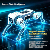 Perro Robot Interactivo con IA para Niños, Mascota Programable STEM con Comandos de Voz, Efectos de Luz y Sonido, Movimientos Biónicos