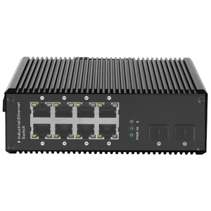 สวิตช์ PoE แบบจัดการอุตสาหกรรมสำหรับการจัดการผ่านเว็บ รองรับมาตรฐาน IP40 ระดับ Layer 3 พร้อมพอร์ต RJ45 8 ช่อง 10/100/1000M และพอร์ต SFP 2 ช่อง ความเร็ว 2 กิกะบิต - Product Image 2