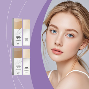 Série de fonds de teint liquides hydratants changeant de couleur 30 ml – Format standard – Teint foncé/naturel – Maquillage léger et rafraîchissant - Product Image 2