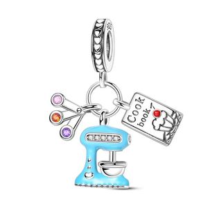 Accessoires et bijoux pour enfants, style familial Pan, en argent, avec perles de zircon et personnages de dessins animés, pour la création de bracelets DIY - Product Image 3