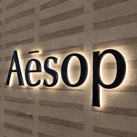 Enseigne publicitaire en lettres 3D en acrylique rétroéclairées par LED, enseigne personnalisée pour entreprise, enseigne de magasin, enseigne extérieure rétroéclairée par LED