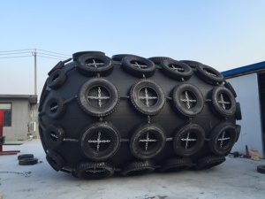 Fenders en caoutchouc gonflables de type Yokohama personnalisés, cylindriques, noirs, haute performance - Product Image 2