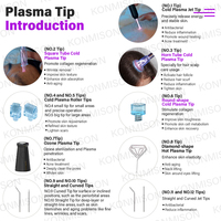 Appareil Plasma Chaud et Froid 12-en-1 Puissant avec Douchette Ozone, Lifting des Yeux et Soin du Cuir Chevelu, Dispositif Plasma Froid à Jet