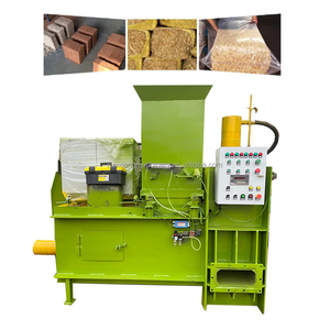 Presse à balles de paille de riz bon marché, prix de la presse à balles de <span class=keywords><strong>foin</strong></span> stationnaire à vendre, presse à balles électrique automatique en provenance de Chine - Product Image 3