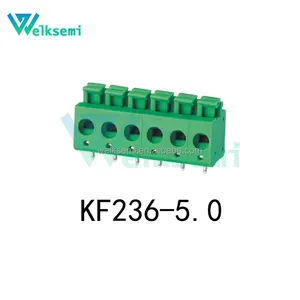 KF236-5.0 PCB Primavera bloco terminal 5.0mm pitch bloco terminal