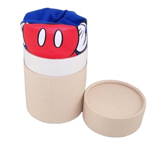2022 Custom Logo Eco friendly Kraft cylinder Paper Tube Compostable Clothes Tube Packaging box