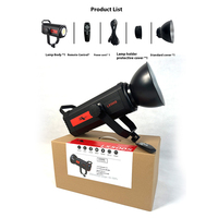500W Portable Studio Vidéo COB Lumière Température De Couleur Réglable Télécommande Photographie Court Film Live Stream Téléphone