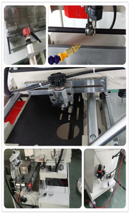 เครื่องกัดและเจาะอะลูมิเนียมพีวีซีสำหรับทำประตูและหน้าต่าง - Product Image 4
