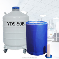 Réservoir d'azote liquide pour l'amélioration du bétail, 20 litres, avec réservoir sous pression pour le stockage d'échantillons biologiques