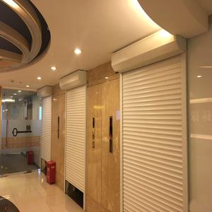 Dikey otomatik panjur kapı alüminyum dayanıklı sürgülü kapı - Product Image 2