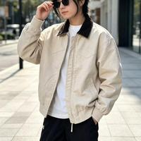 Veste bomber unisexe à col rabattable et fermeture éclair intégrale, coupe-vent décontracté pour homme