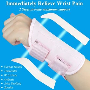 Attelle <span class=keywords><strong>de</strong></span> poignet pour syndrome du canal carpien - Attelle d'immobilisation nocturne réglable - Stabilisateur <span class=keywords><strong>de</strong></span> décompression pour poignet droit - Product Image 2