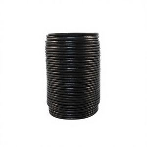 Cordón de Cuero Recubierto de 3mm en Color Personalizado, Negro, para Manualidades, Joyería y Prendas de Vestir - Compra al por Mayor - Product Image 1