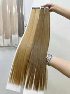 Extension per <span class=keywords><strong>Capelli</strong></span> Umani Vergini 100% Premium con Nastro Adesivo Mini da 3cm, Doppio Filamento, Vendita all'Ingrosso - Product Image 4