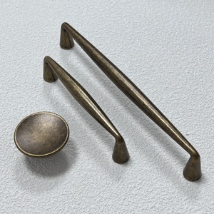 ארונות בסגנון כפרי אירופאי ארונות ארונות ידיות ידיות וידיות, ידיות מטבח ברונזה רטרו משובח וחדרי חדר - Product Image 4