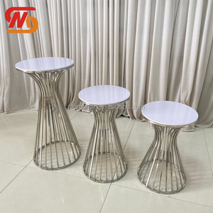 SMOOTH Stainless Steel Cake Base Customized Dessert <b>Table</b> for Wedding <b>Party</b> <b>Decoration</b> - Product Image 4
