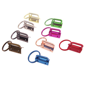 Bán Sỉ Phụ Kiện Làm Túi Kim Loại Phụ Kiện Làm Chìa Khóa <span class=keywords><strong>Fob</strong></span> Phần Cứng Vòng Tay Móc Khóa - Product Image 2