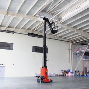 JCPROTECH CE 9.2m Nacelle élévatrice verticale à flèche, électrique, télescopique, petite nacelle élévatrice à flèche, capacité 200kg, acier inoxydable - Product Image 5
