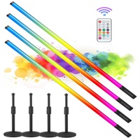 مصباح أنبوبي LED لاسلكي قابل لإعادة الشحن TL-130plus بألوان RGB للتصوير الفوتوغرافي، متوفر في مستودعات الولايات المتحدة