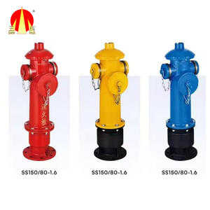 Bouche d'incendie à pilier flexible pour <span class=keywords><strong>pompiers</strong></span> d'extérieur avec tuyau d'incendie - Product Image 1