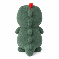 Peluche Dinosaure T-Rex Personnalisée et Vive, Jouet en Peluche Doux pour Enfants, Mascotte Adorable pour Cadeau d'Enfant