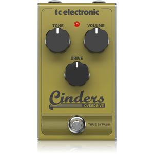 Overdrive <span class=keywords><strong>TC</strong></span> <span class=keywords><strong>ELECTRONIC</strong></span> CINDERS con Sonido Similar a un Tubo, Sensación Extremadamente Sensible y Expresiva - Product Image 1