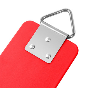 Asiento de columpio Eva con mango de acero inoxidable 74X14.5X0.6Cm para equipo de juego infantil de interior y exterior - Product Image 2